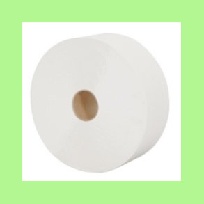 Jumbotoiletrulle Nyfiber 2-lags
