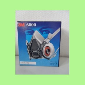 3M Sprjtemaske 6200 med filter