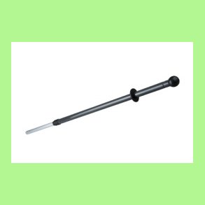 Teleskopskaft m/rund kugle