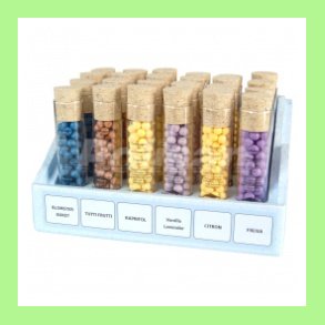 Duftkugler til stvsugere  F i 6 forskellige dufte