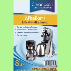 Clenosan Afkalker til kaffemaskine. 